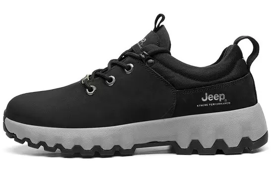 Кроссовки мужские низкие черные Jeep