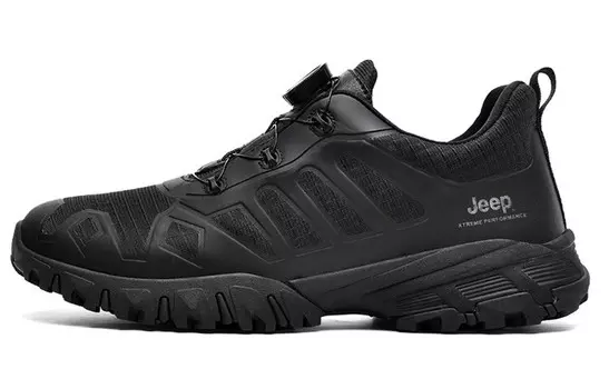 Кроссовки мужские низкие черные Jeep