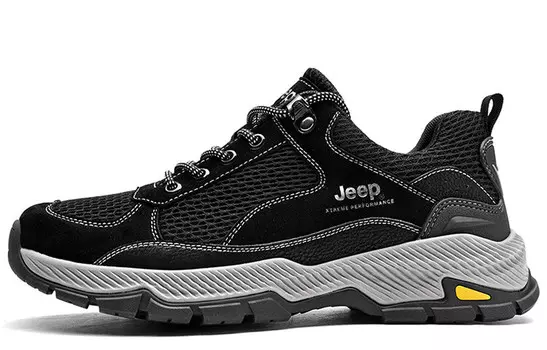 Кроссовки мужские низкие черные Jeep