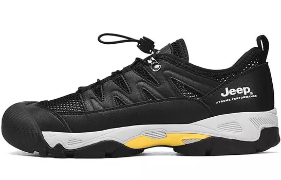 Кроссовки мужские низкие черные Jeep