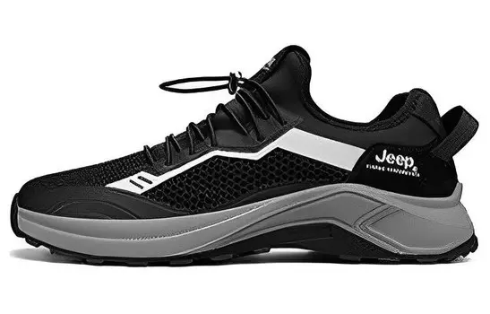 Кроссовки мужские низкие черные Jeep