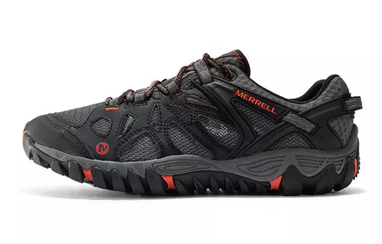 Кроссовки мужские низкие черные/красные Merrell