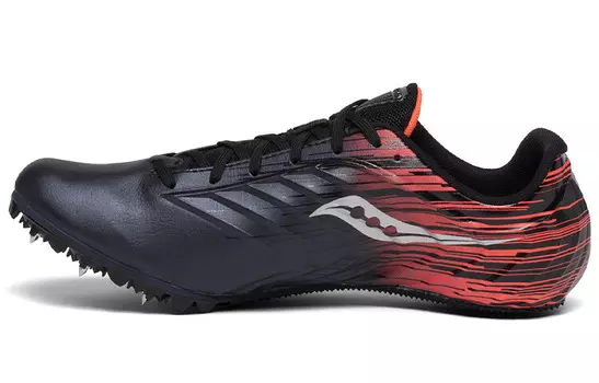 Кроссовки мужские низкие черные/красные Saucony