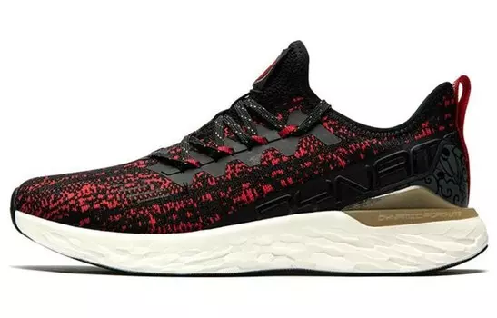 Кроссовки мужские низкие черные/красные Xtep