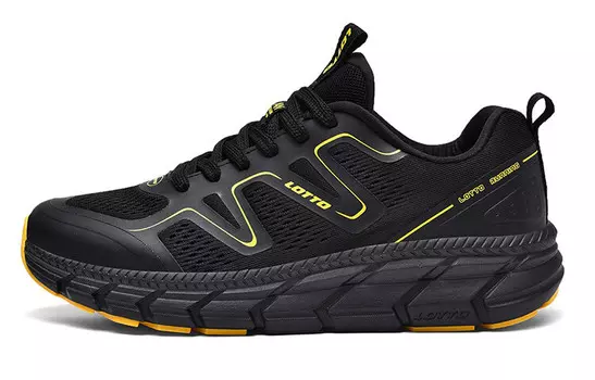 Кроссовки мужские низкие черные Lotto