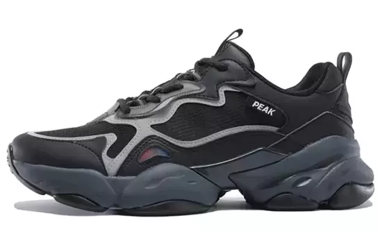 Кроссовки мужские низкие черные Peak
