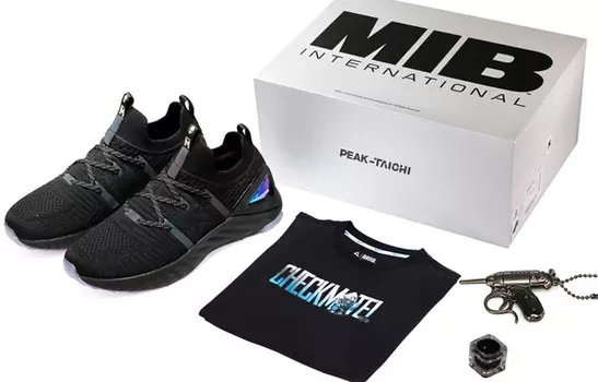 Кроссовки мужские низкие черные Peak