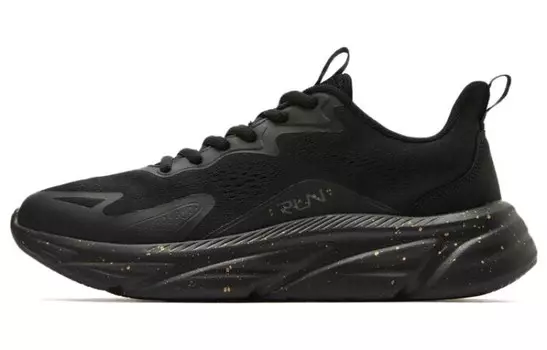 Кроссовки мужские низкие черные Qiaodan