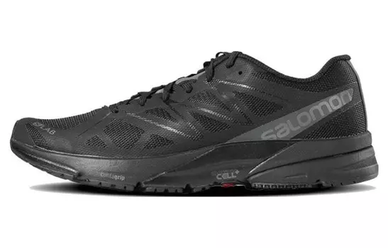 Кроссовки мужские низкие черные Salomon