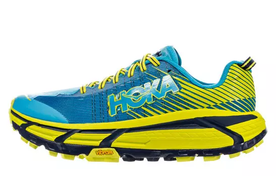 Кроссовки мужские низкие черные/серо-синие Hoka One One