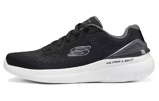 Кроссовки мужские низкие черные/серые Skechers
