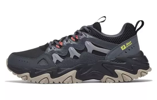 Кроссовки мужские низкие черные/серые Xtep