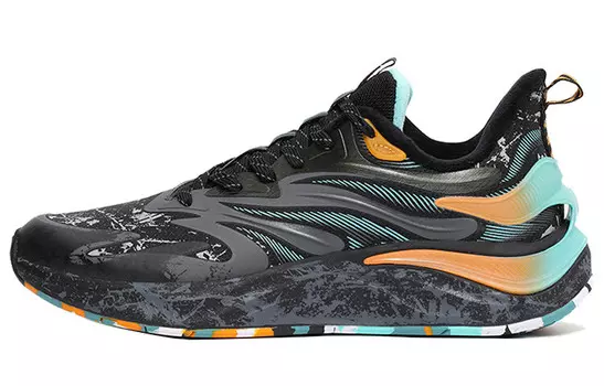 Кроссовки мужские низкие черные/серые/зеленые Xtep