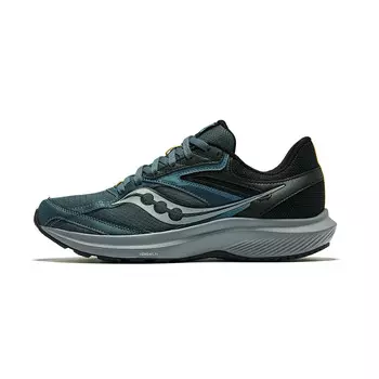 Кроссовки мужские низкие черные/синие Saucony