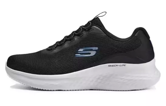 Кроссовки мужские низкие черные/синие Skechers
