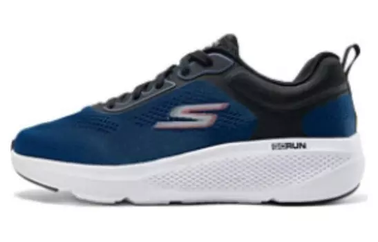 Кроссовки мужские низкие черные/синие Skechers