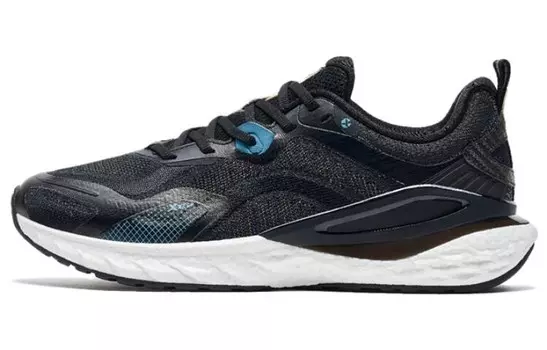 Кроссовки мужские низкие черные/синие Xtep