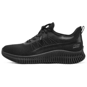 Кроссовки мужские низкие черные Skechers