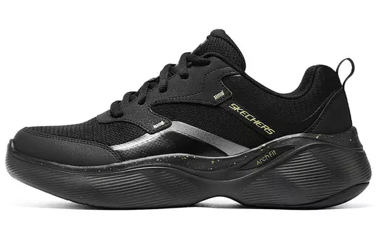 Кроссовки мужские низкие черные Skechers