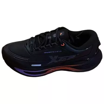 Кроссовки мужские низкие черные/угольно-пепельные Xtep