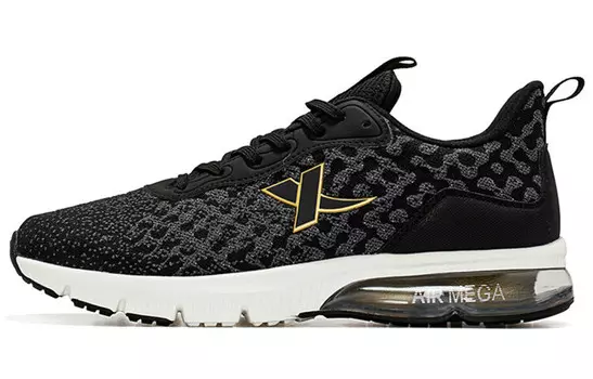 Кроссовки мужские низкие черные/золотые Xtep