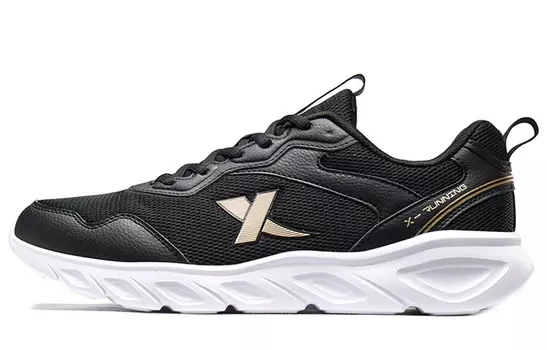 Кроссовки мужские низкие черные/золотые Xtep