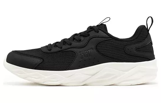 Кроссовки мужские низкие черный/белый 361°