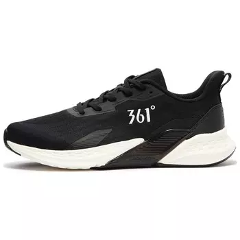 Кроссовки мужские низкие черный/белый 361°