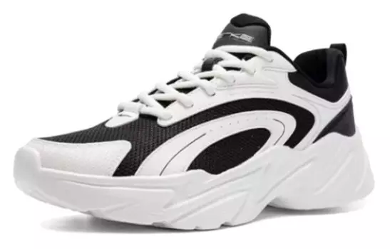 Кроссовки мужские низкие черный/белый Erke