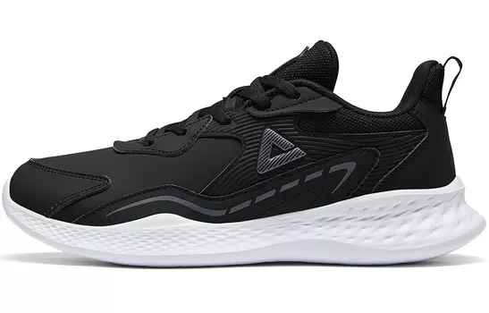 Кроссовки мужские низкие черный/белый Peak