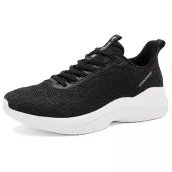 Кроссовки мужские низкие черный/белый Qiaodan