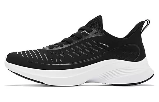 Кроссовки мужские низкие черный/белый Qiaodan