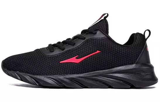 Кроссовки мужские низкие черный/красный Erke