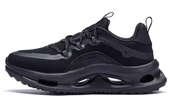 Кроссовки мужские низкие черный серый 361°