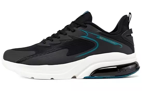 Кроссовки мужские низкие черный сине-голубой 361°