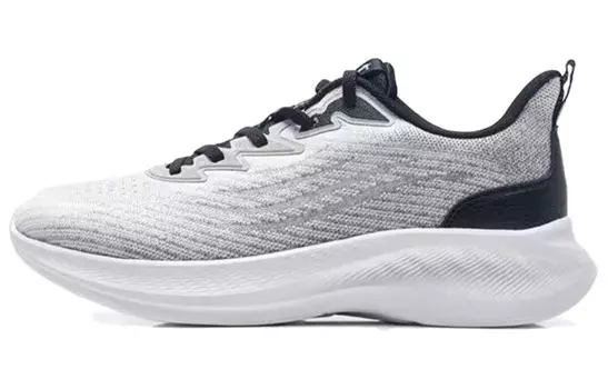 Кроссовки мужские низкие черный/светло-серый Qiaodan