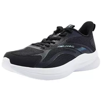 Кроссовки мужские низкие черный/зеленый Aurora Qiaodan