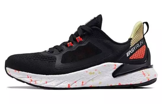 Кроссовки мужские низкие черный/желтый/красный Qiaodan