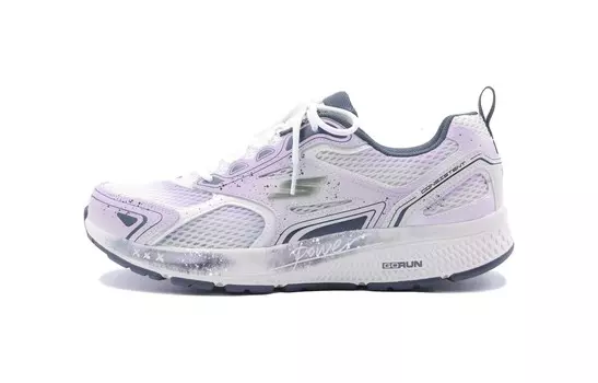 Кроссовки мужские низкие фиолетовые Skechers