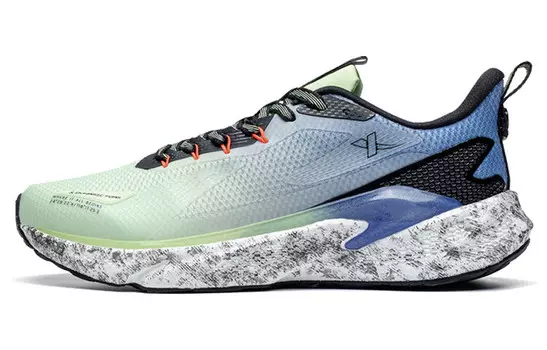 Кроссовки мужские низкие Jelly Green/Violet Blue/Black Xtep