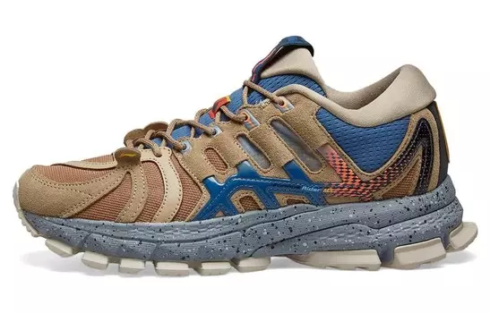 Кроссовки мужские низкие коричневые/серые Lining