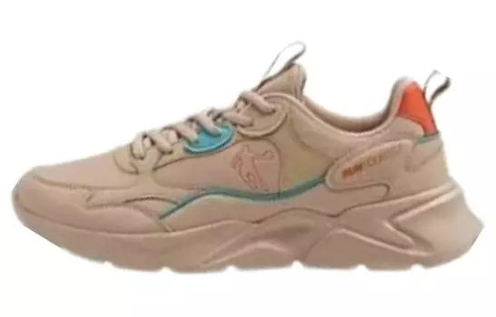 Кроссовки мужские низкие коричневый/синий Qiaodan