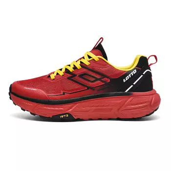 Кроссовки мужские низкие красные/черные Lotto
