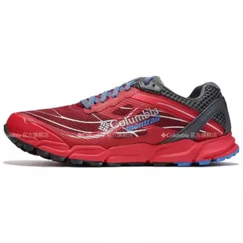 Кроссовки мужские низкие красные Columbia