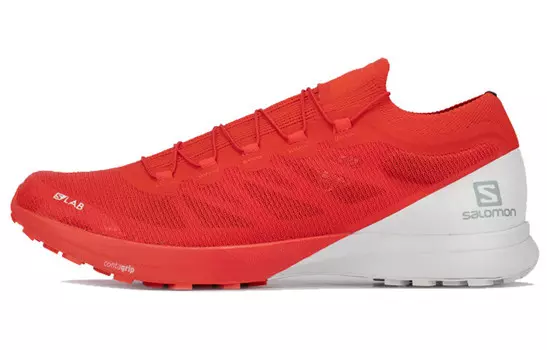 Кроссовки мужские низкие красные Salomon
