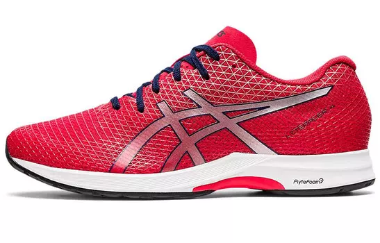 Кроссовки мужские низкие красные/синие Asics
