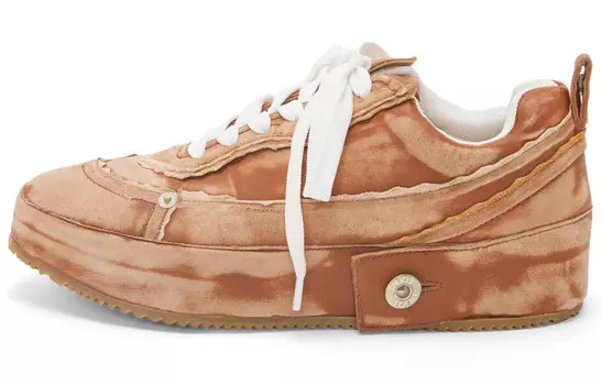 Кроссовки мужские низкие Loewe, коричневый