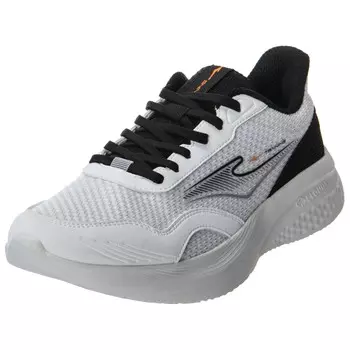 Кроссовки мужские низкие микрокристаллические белый/орто-черный Erke