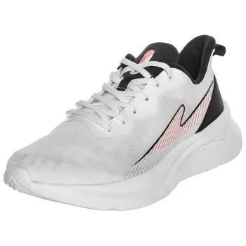 Кроссовки мужские низкие микрокристаллические белый/орто-черный Erke