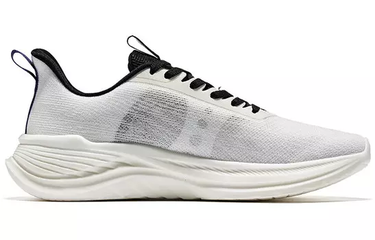 Кроссовки мужские низкие микрокристаллические белый/сигнально-фиолетовый Erke